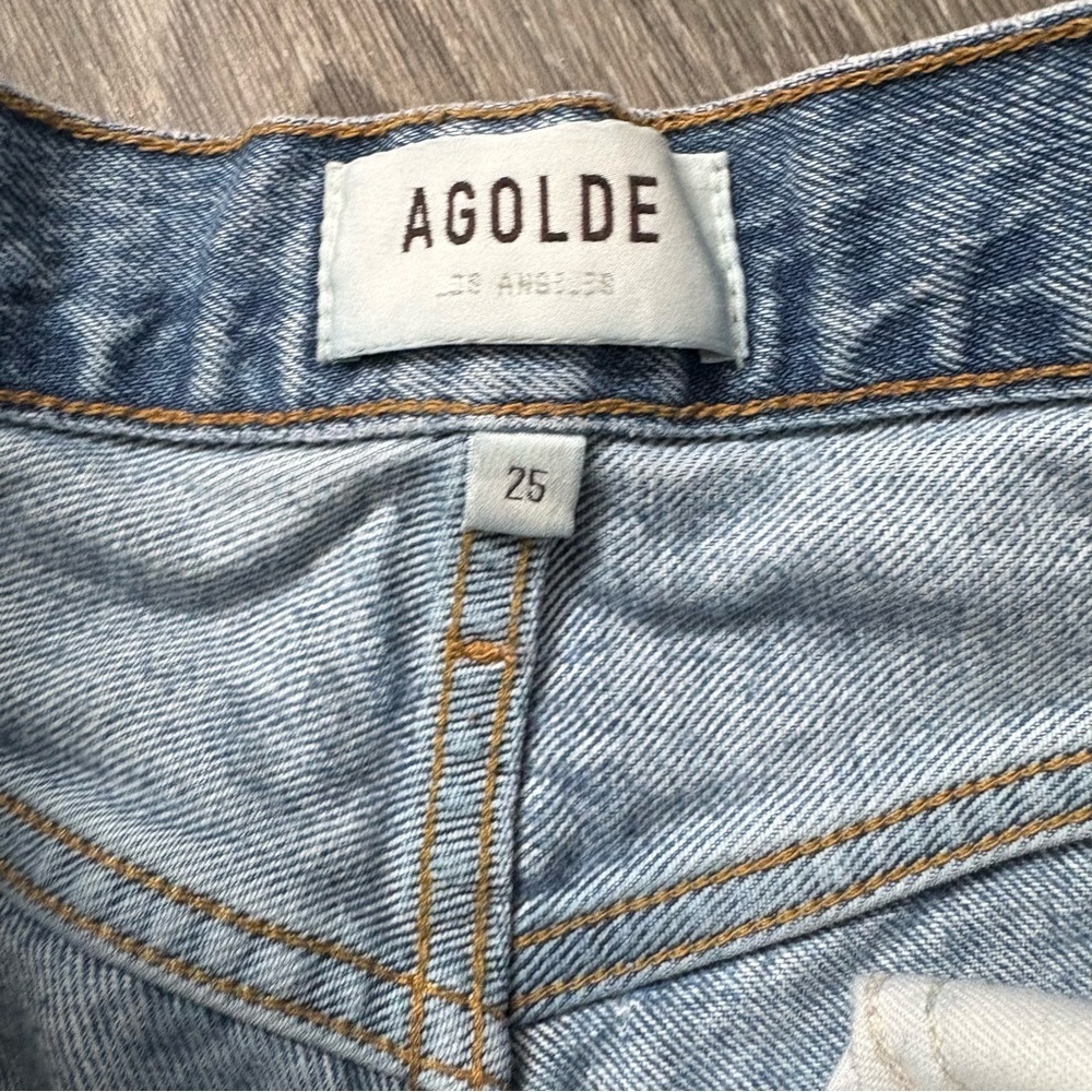 Agolde Riley high rise crop - Picture 5 of 7